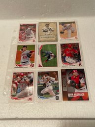 18 Assorted Baseball Cards