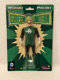 Green Lantern DC Comics Bendable Poseable Figure NIP NJ Croce