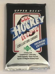 1990-1991 Upper Deck Hockey Card Pack