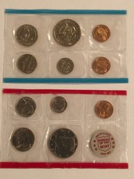 1972 U.S Mint Uncirculated Coins