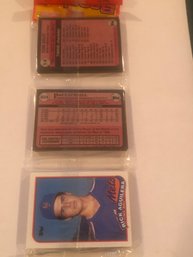 1989 Topps Rack Pack With HOF Glavine AND Larkin Both Showing!!