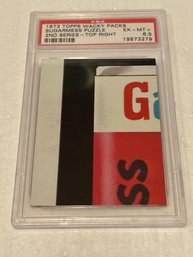 1973 TOPPS WACKY PACKS  SUGARMESS PUZZLE PSA 6.5 19873279