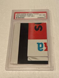 1973 TOPPS WACKY PACKS  SUGARMESS PUZZLE PSA 6.5 19873279