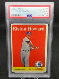 1958 Topps # 275 Elston Howard PSA 4.5