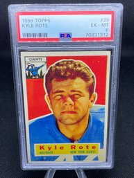 1956 Topps Kyle Rote PSA 6