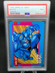 1992 IMPEL X-MEN SERIES 1 #1 BEAST - PSA 9