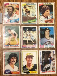 Lot Of (9)1980s Topps Hall Of Famers!
