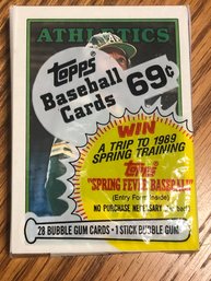 1988 Topps Cello Unopened