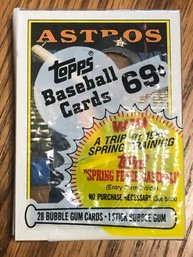 1988 Topps Cello Unopened