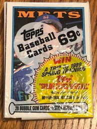 1988 Topps Cello Unopened