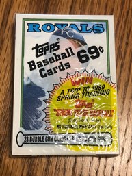 1988 Topps Cello Unopened