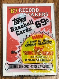 1988 Topps Cello Unopened