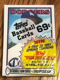 1988 Topps Cello Unopened