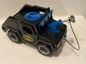 2006 Imaginext Batman Adventure Vehicle Hummer Jeep Truck Grappling Shooter