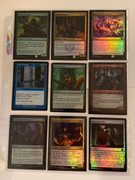 Magic The Gathering Foil Card Lot Of 9