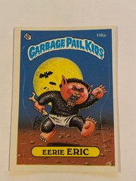 Garbage Pail Kids Card Eerie Eric