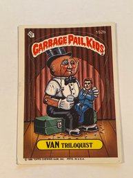 Garbage Pail Kids Card Van Triloquist