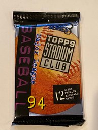 1994 Topps Stadium Club Series III Baseball Wax Pack