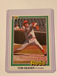 1981 Donruss Baseball Card Tom Seaver