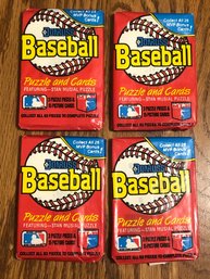 1988 Donruss (Lot Of 4) Unopened Baseball Wax Packs