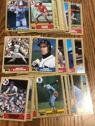 Lot Of (50) 1987 Topps Baseball Cards