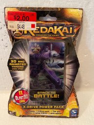 Spin Master Redakai  ConQuer The Kairu 3D X Drive Power Pack Age 6 11 Cards