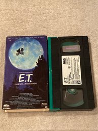 E.T The Extraterrestrial VHS Rare Green Top