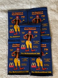 1996 The Adventures Of Ronald McDonald Wax Pack Lot Of 5