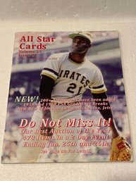 All Star Cards Volume 25 Issue #1