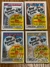 1988 Topps Cello Pack Lot Of 4