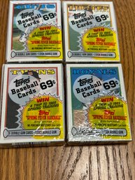 1988 Topps Cello Pack Lot Of 4