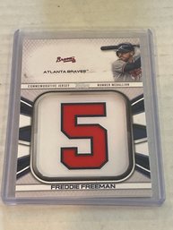2022 Topps Series 1 - Jersey Number Medallion Commemorative Relics