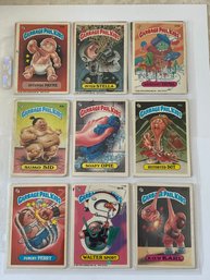 Garbage Pail Kids Card Lot Of 18