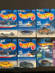 Hot Wheels - 6 Car Lot