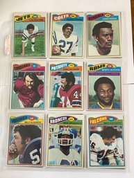 1977 Topps Football Lot Of 18