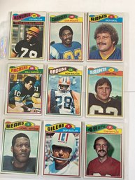 1977 Topps Football Lot Of 18