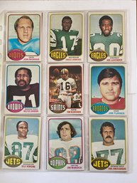 1976 Topps Football Lot Of 18