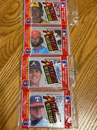 1983 Donruss Action All Stars Lot Of (4)Unopened Packs.