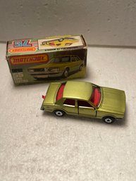 VINTAGE 1978 MATCHBOX #55 FORD CORTINA W/ BOX LESNEY ENGLAND GREEN