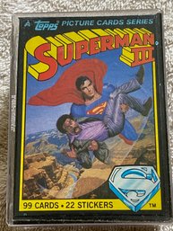 Superman III (3) - Complete 99 Trading Card SET - 1983 Topps