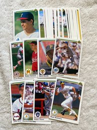 1990 Upper Deck Baseball Card Lot Of 30