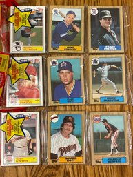 Lot Of (3) 1987 Topps Unopened Rak Paks