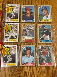 Lot Of (3) 1987 Topps Unopened Rak Paks