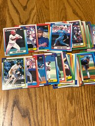 Lot Of (50) 1990 Topps Baseball Cards