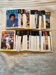 1986 Topps Baseball Card Lot Of 100