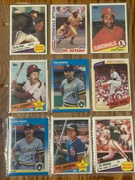 Lot Of (18) 1980s Hall Of Famers!