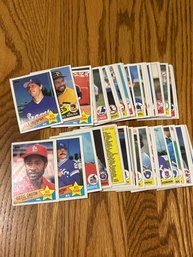 Lot Of (50) 1985 Topps Baseball Cards