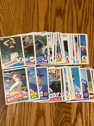 Lot Of (50) 1985 Topps Baseball Cards