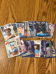 Lot Of (50) 1980s Baseball Cards