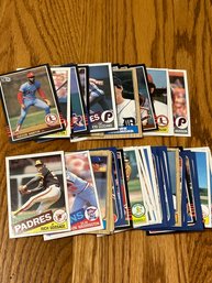 Lot Of (50) 1980s Baseball Cards